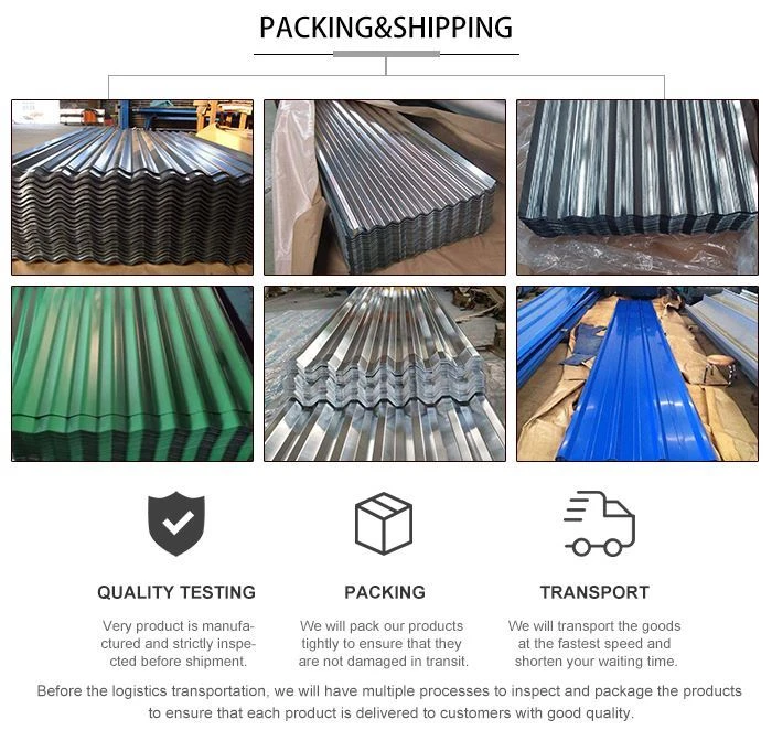 Galvalume Steel Corrugated Roof Sheet for Building