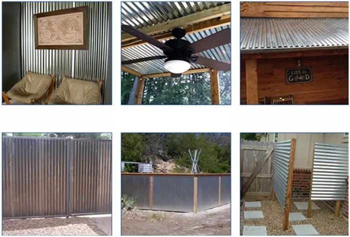 Galvalume Roofing Corrugated Sheet application Galvalume Roofing Corrugated Sheet application