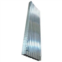 2 ft X 8 stop vlnitý pozinkovaný ocelový střešní panel